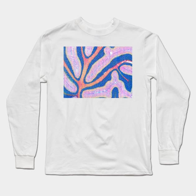 Cerebellum structure, light micrograph (P330/0479) Long Sleeve T-Shirt by SciencePhoto